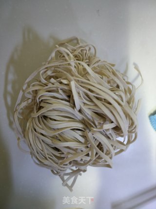 青菜面的做法步骤：3