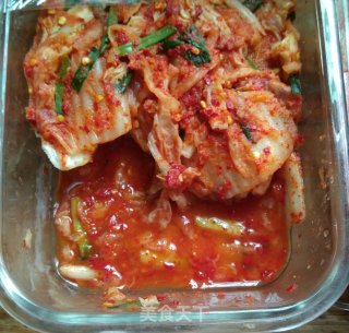 辣白菜饼的做法步骤：1