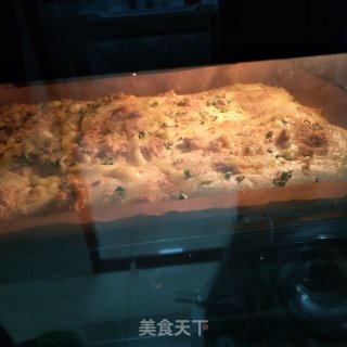 香葱肉松蛋糕的做法步骤：14