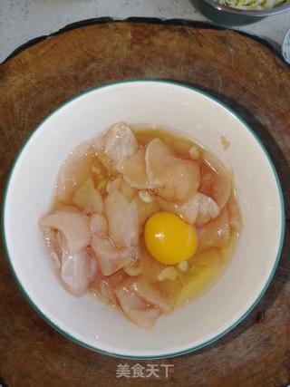 糖醋鸡片的做法步骤：3