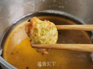 青萝卜丸子的做法步骤：6