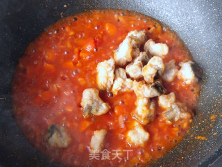 茄汁鱼块盖饭的做法步骤：10