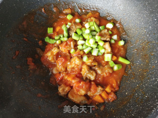 茄汁鱼块盖饭的做法步骤：11