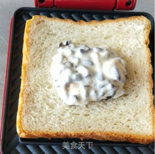 酸乳酪红豆三明治的做法步骤：6