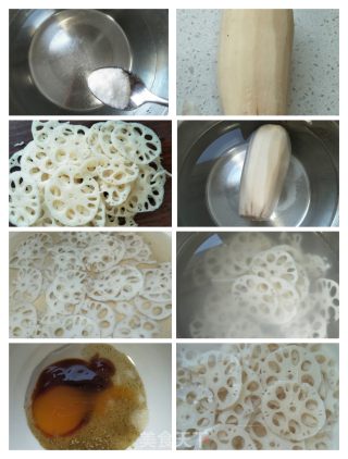 家常炒脆藕的做法步骤：2
