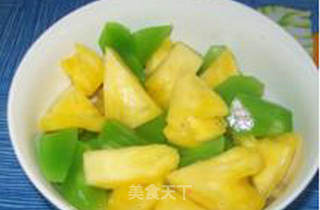 菠萝莴笋的做法步骤：6