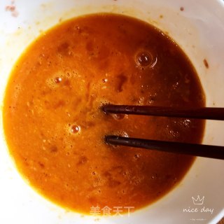 虾酱鸡蛋煎饼的做法步骤：4
