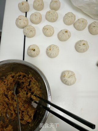 萝卜丝肉包的做法步骤：11