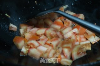 番茄鸡蛋面的做法步骤：8