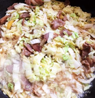 猪肉白菜炖粉条的做法步骤：12