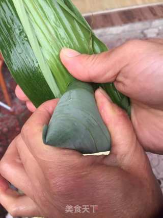 鲜肉粽子的做法步骤：7