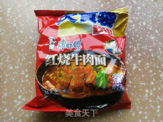 番茄煮泡面的做法步骤：1