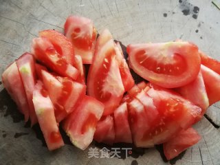 番茄煮泡面的做法步骤：3