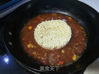 番茄煮泡面的做法步骤：9
