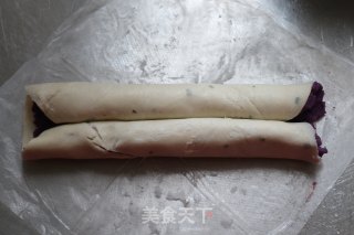 紫薯如意酥的做法步骤：4