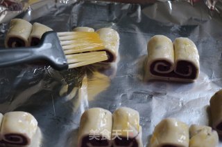 紫薯如意酥的做法步骤：6