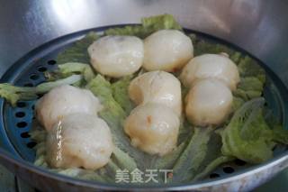 香煎糯米面黏豆包的做法步骤：2