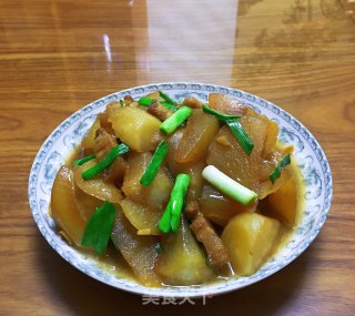 蒜烧萝卜的做法步骤：12