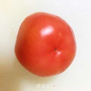 番茄花拌白糖的做法步骤：1