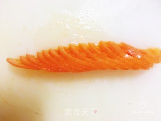 番茄花拌白糖的做法步骤：4