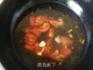 泡菜金针菇煮粉条的做法步骤：7