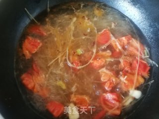 泡菜金针菇煮粉条的做法步骤：10