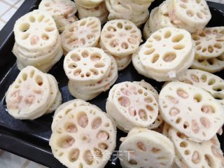 炸藕夹的做法步骤：6