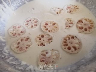 炸藕夹的做法步骤：7