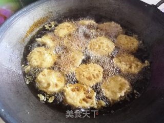 炸藕夹的做法步骤：9