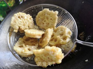 炸藕夹的做法步骤：10