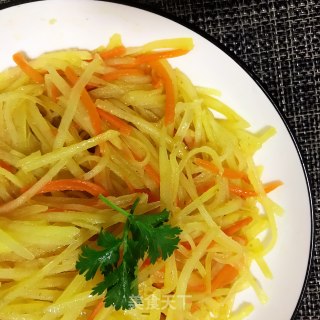 孜然土豆丝的做法步骤：5