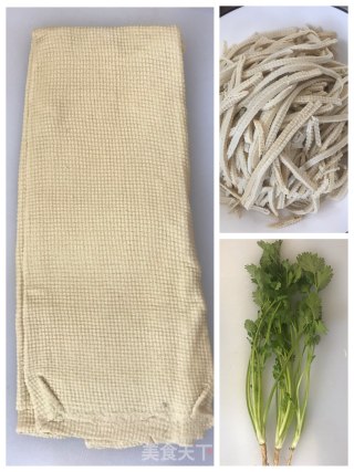 拌豆片的做法步骤：1