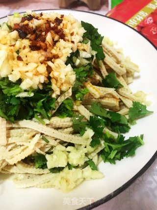 拌豆片的做法步骤：3