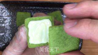 白色恋人&抹茶恋人教程，酥脆香甜好吃到爆，两种不同馅料，听说网上50块钱才9块？的做法步骤：12