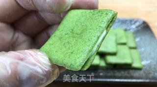 白色恋人&抹茶恋人教程，酥脆香甜好吃到爆，两种不同馅料，听说网上50块钱才9块？的做法步骤：13