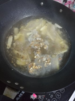 黑椒酸辣素菜汤的做法步骤：7