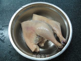 咖喱鸭腿冬瓜的做法步骤：1
