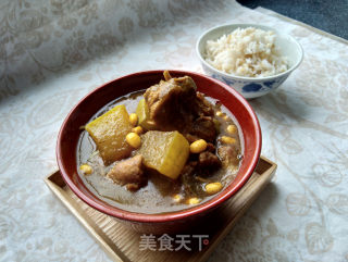 咖喱鸭腿冬瓜的做法步骤：13