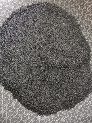 黑芝麻糊的做法步骤：1