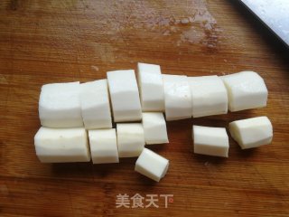 哈蜜瓜山药米浆的做法步骤：3