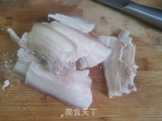 包菜回锅肉的做法步骤：4