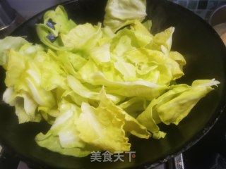 包菜回锅肉的做法步骤：6