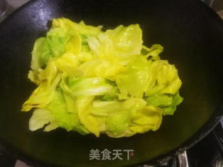 包菜回锅肉的做法步骤：7