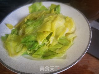 包菜回锅肉的做法步骤：8