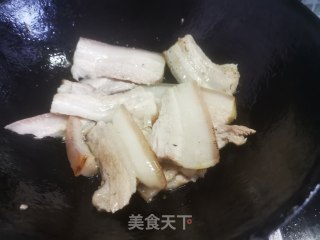 包菜回锅肉的做法步骤：12