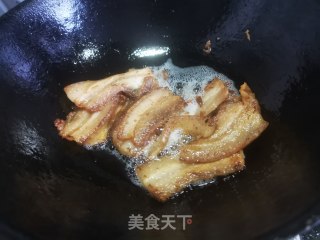 包菜回锅肉的做法步骤：13