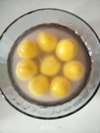 南瓜豆沙汤圆的做法步骤：10