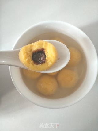 南瓜巧克力汤圆的做法步骤：11