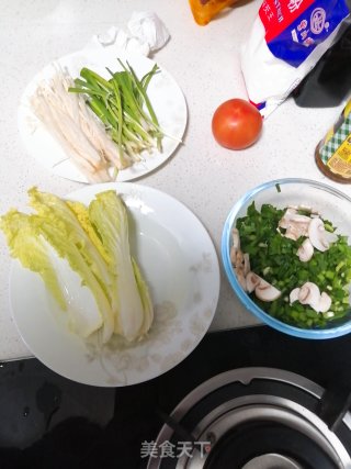电陶炉版烤蔬菜的做法步骤：1
