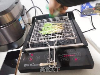 电陶炉版烤蔬菜的做法步骤：4